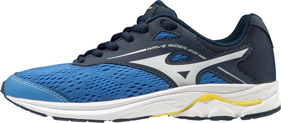 Mizuno Wave Rider 23 JR blauw hardloopschoenen kids (K1GC193303) - Foto 1