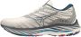 Mizuno Wave Rider 26 Dames Sportschoenen Hardlopen Weg wit rood - Thumbnail 1