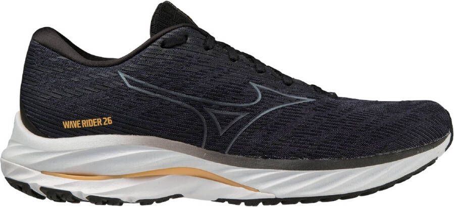 Mizuno Wave Rider 26 zwart hardloopschoenen heren (J1GC220302)