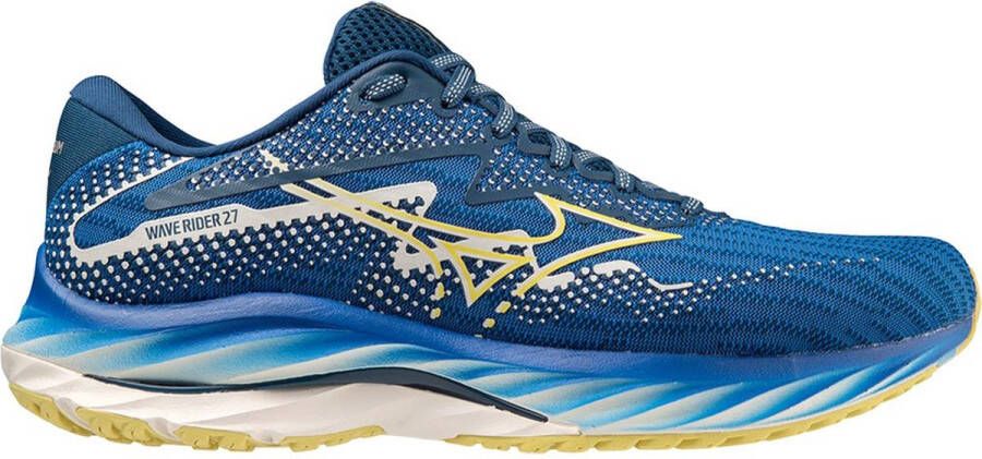 Mizuno Wave Rider 27 Amsterdam Hardloopschoenen Blauw Man