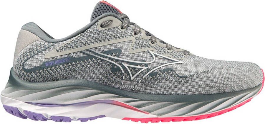 Mizuno Women's Wave Rider 27 Hardloopschoenen grijs