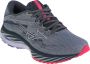 Mizuno Women's Wave Rider 27 Hardloopschoenen grijs - Thumbnail 4