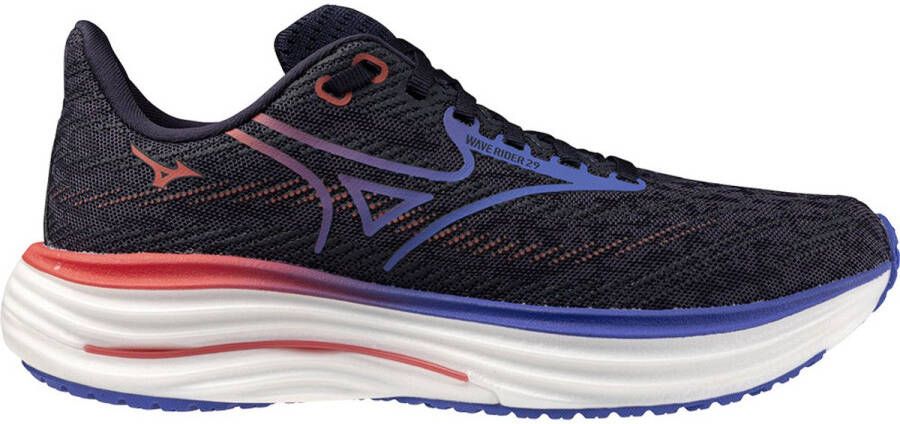 Mizuno Wave Rider 29 Hardloopschoenen Blauw 1 2 Vrouw
