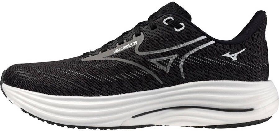 Mizuno Wave Rider 29 Hardloopschoenen Zwart 1 2 Man