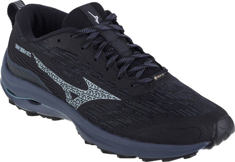 Mizuno Wave Rider GTX J1G Mannen Zwart Hardloopschoenen