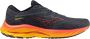 Mizuno WAVE RIDER 27 heren hardloopschoenen J1G 51 grijs oranje - Thumbnail 1