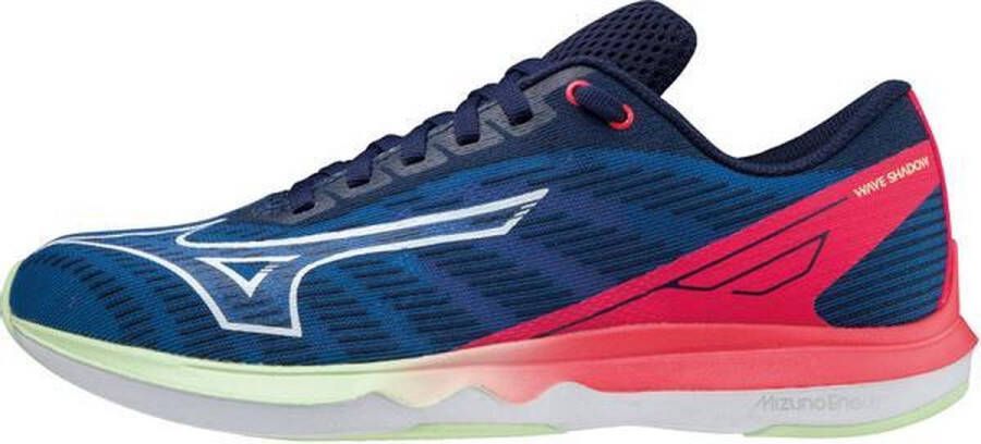 Mizuno Wave Shadow 5 Dames Sportschoenen Hardlopen Weg blauw roze