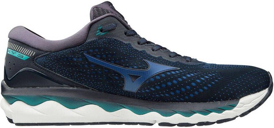 Mizuno Wave Sky 3 Heren Navy