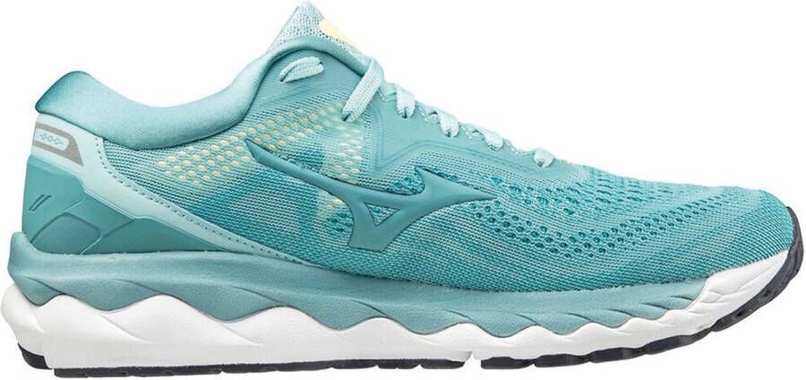 Mizuno Wave Sky 4 Hardloopschoenen Sportschoenen Vrouwen mint groen