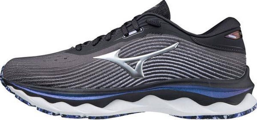 Mizuno Wave Sky 5 zwart hardloopschoenen dames (J1GD210204)