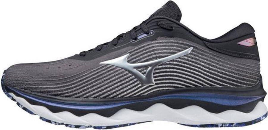 Mizuno Wave Sky 5 zwart hardloopschoenen heren (J1GC210204)