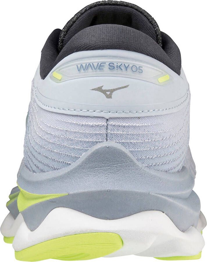 Mizuno Wave Sky 5 Dames Sportschoenen Hardlopen Weg paars groen
