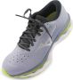 Mizuno Wave Sky 5 Dames Sportschoenen Hardlopen Weg paars groen - Thumbnail 6