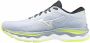 Mizuno Wave Sky 5 Dames Sportschoenen Hardlopen Weg paars groen - Thumbnail 8