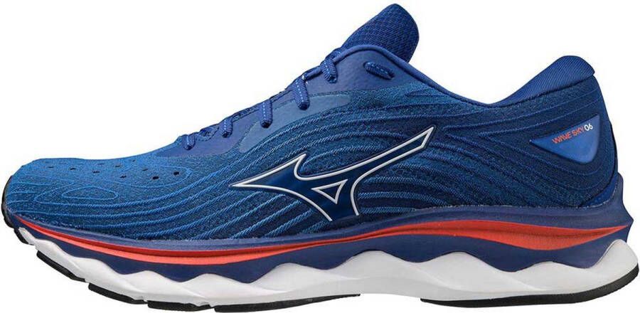 Mizuno Wave Sky 6 Hardloopschoenen Blauw Man