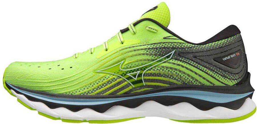 Mizuno Wave Sky 6 Hardloopschoenen Groen 1 2 Man