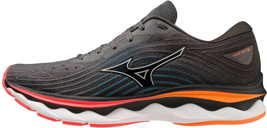 Mizuno Wave Sky 6 Hardloopschoenen Irongate Nimbus Cloud Soleil Heren