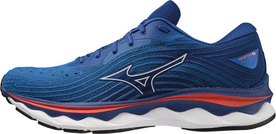 Mizuno Wave Sky 6 Hardloopschoenen Blauw 1 2 Man