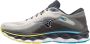 Mizuno Wave Sky 7 J1G Mannen Grijs Hardloopschoenen - Thumbnail 4