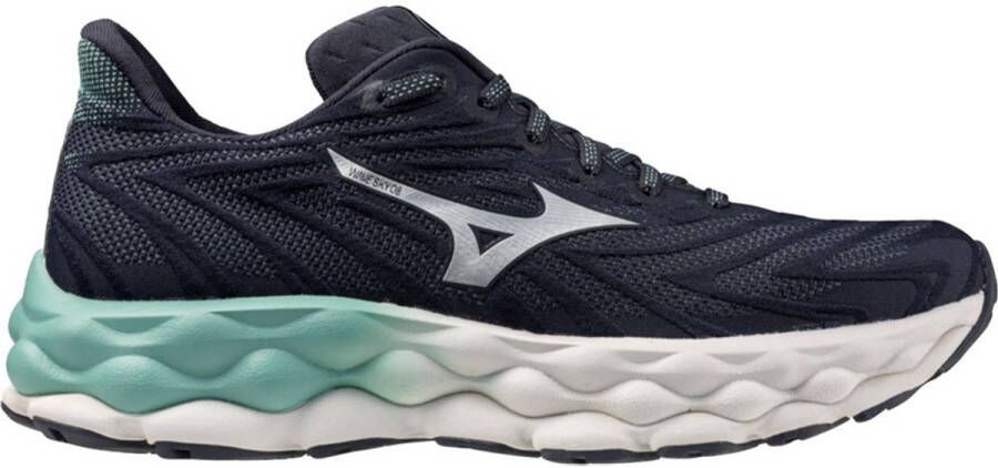 Mizuno Wave Sky 8 Hardloopschoenen Blauw 1 2 Vrouw