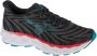Mizuno Wave Sky 8 Unisex Zwart Hardloopschoenen - Thumbnail 1