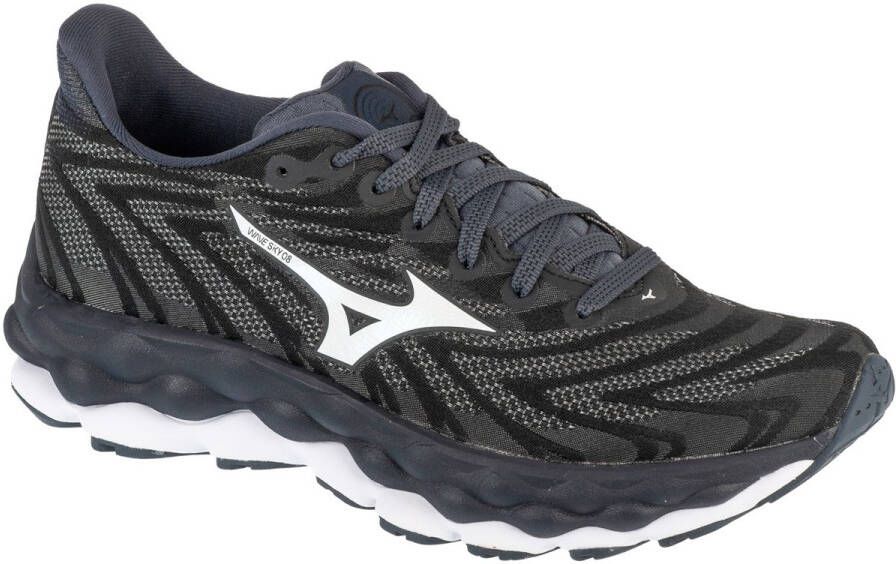 Mizuno Wave Sky 8 Vrouwen Zwart Hardloopschoenen