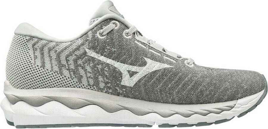 Mizuno Wave Sky WaveKnit 3 Women Grijs