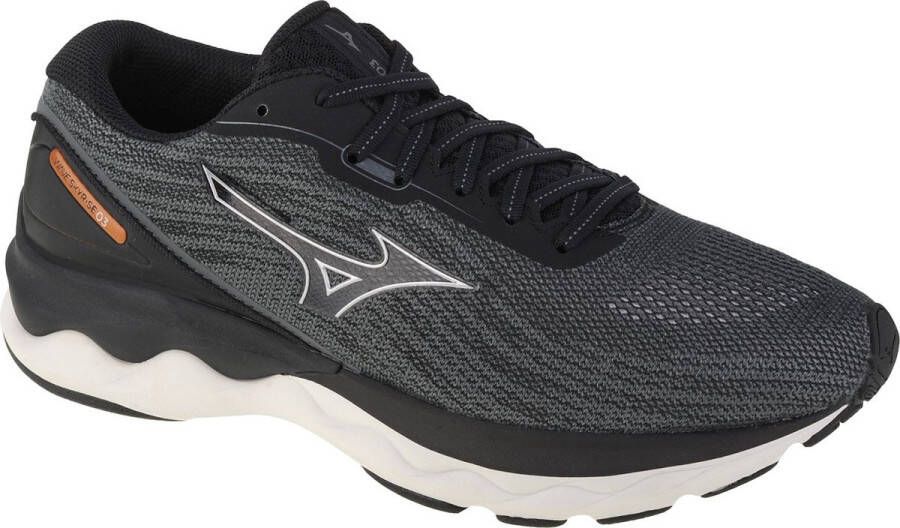 Mizuno Wave Skyrise 3 Heren Sportschoenen Hardlopen Weg zwart zilver