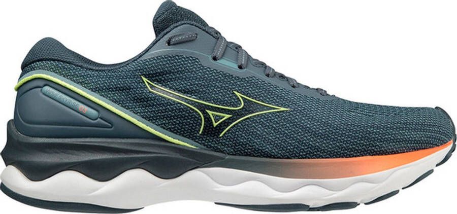 Mizuno Wave Skyrise 3 Heren Sportschoenen Hardlopen Weg donkerblauw