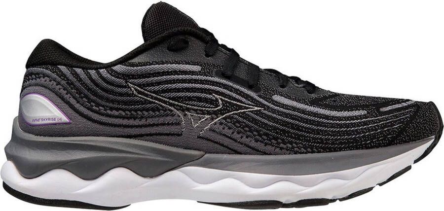 Mizuno Wave Skyrise 4 Hardloopschoenen Black Nimbuscloud Quiet Shade Dames