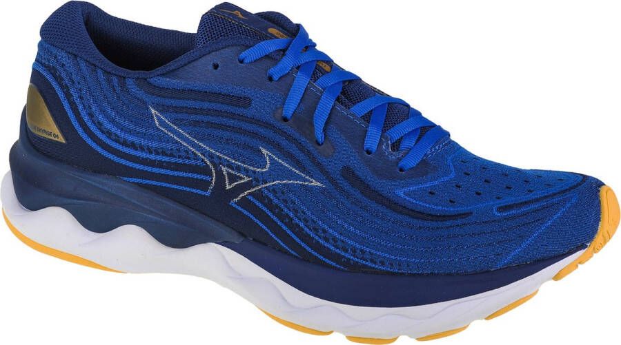 Mizuno Wave Skyrise 4 J1GC230903 Mannen Marineblauw Hardloopschoenen - Foto 1