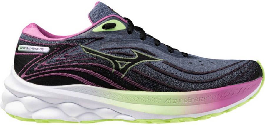 Mizuno Wave Skyrise 5 Roxy Hardloopschoenen Grijs Vrouw
