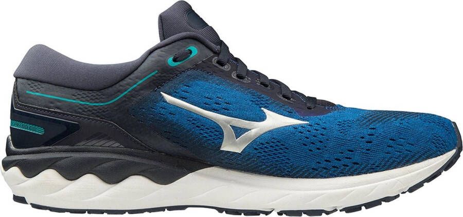 Mizuno Wave Skyrise Sportschoenen Mannen blauw roze wit - Foto 1