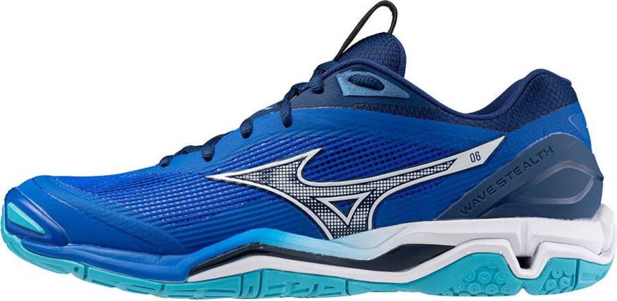 Mizuno Wave Stealth 6 Indoor Sportschoenen Blauw