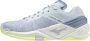 Mizuno Wave Stealth Neo Dames Sportschoenen Volleybal Indoor grijs wit - Thumbnail 1