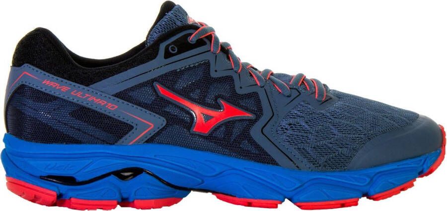 Mizuno Wave Ultima 10 hardloopschoenen dames Sportschoenen Vrouwen grijs blauw roze