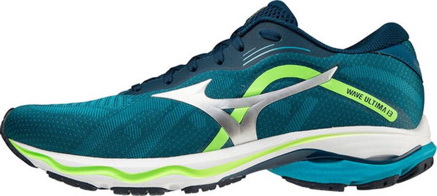 Mizuno Wave Ultima 13 Heren Sportschoenen Hardlopen Weg blauw groen - Foto 2