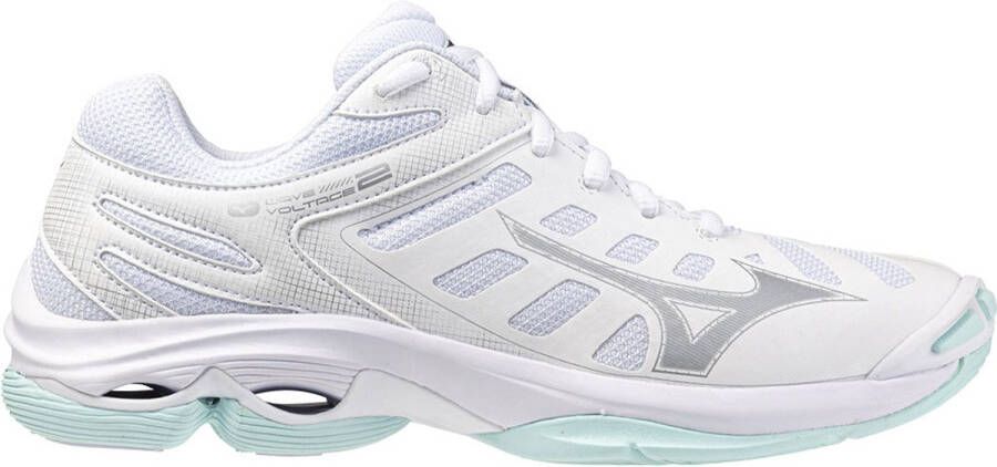 Mizuno Wave Voltage 2 Indoor Sportschoenen Voor Wit