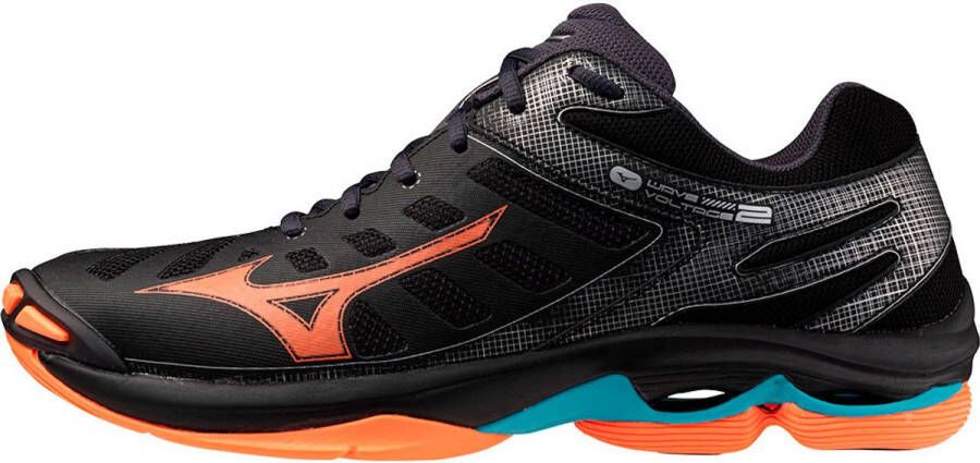 Mizuno Wave Voltage 2 Indoor Sportschoenen Zwart 1 2 Man Vrouw