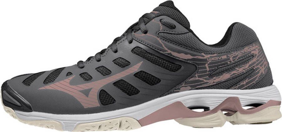 Mizuno Wave Voltage Dames Sportschoenen Volleybal Indoor bruin