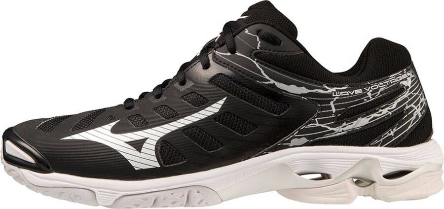 Mizuno Wave Voltage indoorschoenen sr zwart dessin