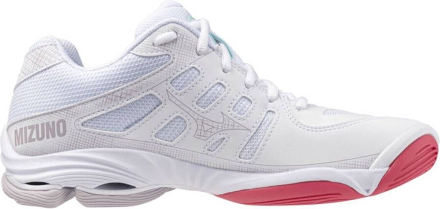Mizuno Wave Voltage Indoorschoenen Dames Wit 38+