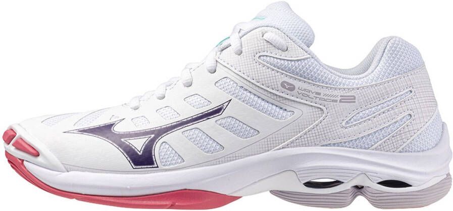 Mizuno Wave Voltage Indoorschoenen Dames Wit 38+