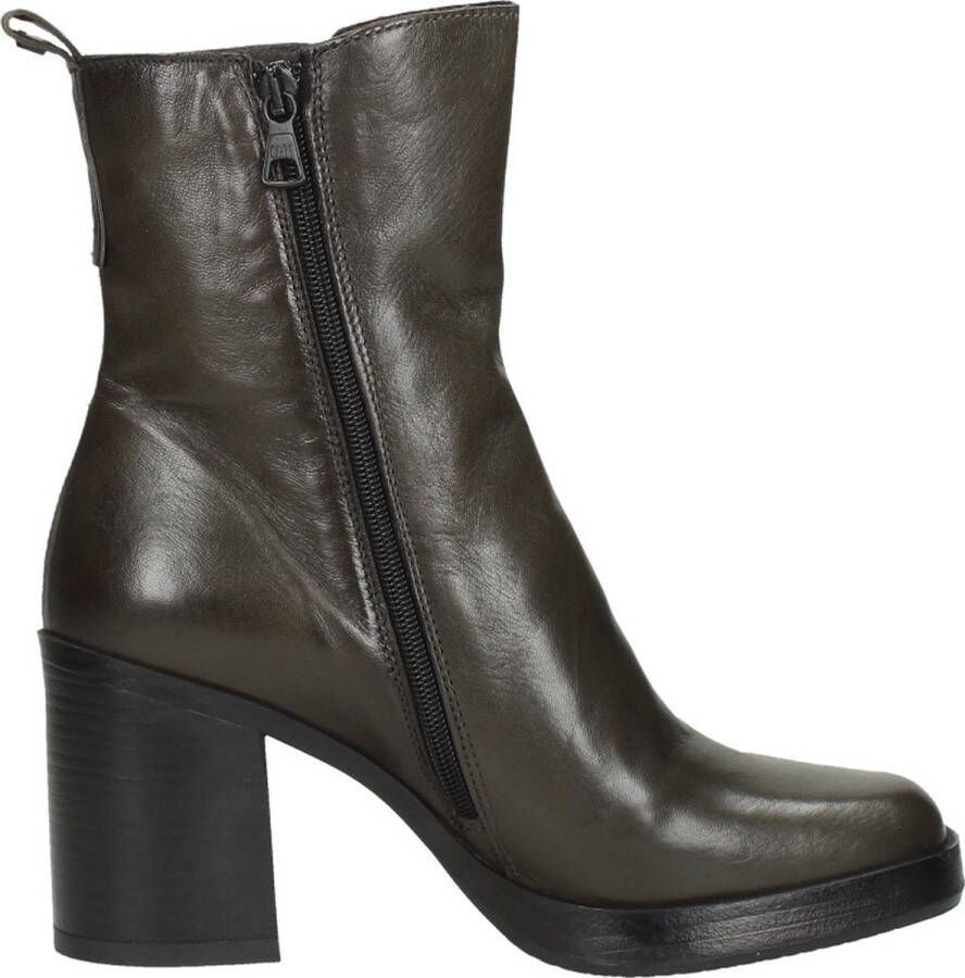 MJUS Stijlvolle leren enkellaarsjes Green Dames - Foto 3