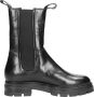 MJUS M79203-101-6002 Chelsea Zwart Leer Chelsea boots Dames - Thumbnail 2