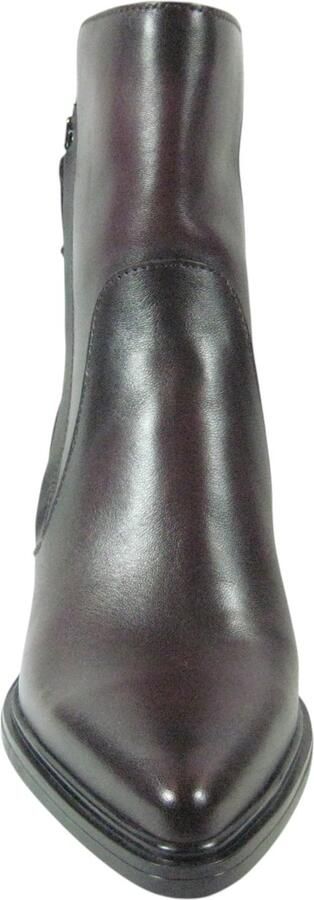 Mjus Dames enkellaars Artikel L39214-102-6359 Bordeaux Rood leer
