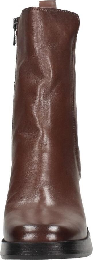 Mjus Enkellaarsjes Hak Enkellaarsjes Hak donkerbruin - Foto 10