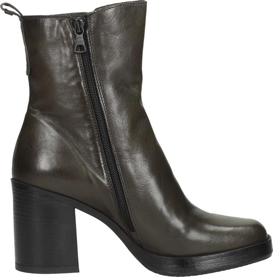 MJUS Stijlvolle leren enkellaarsjes Green Dames - Foto 4