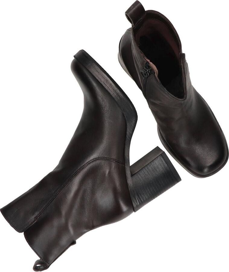 MJUS Stijlvolle leren enkellaarsjes Green Dames - Foto 9