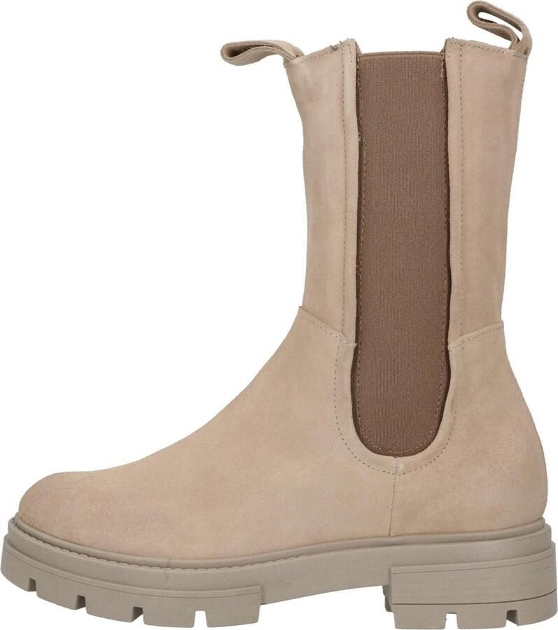 Mjus Beatrix M79203 hoge leren chelsea boots beige - Foto 5